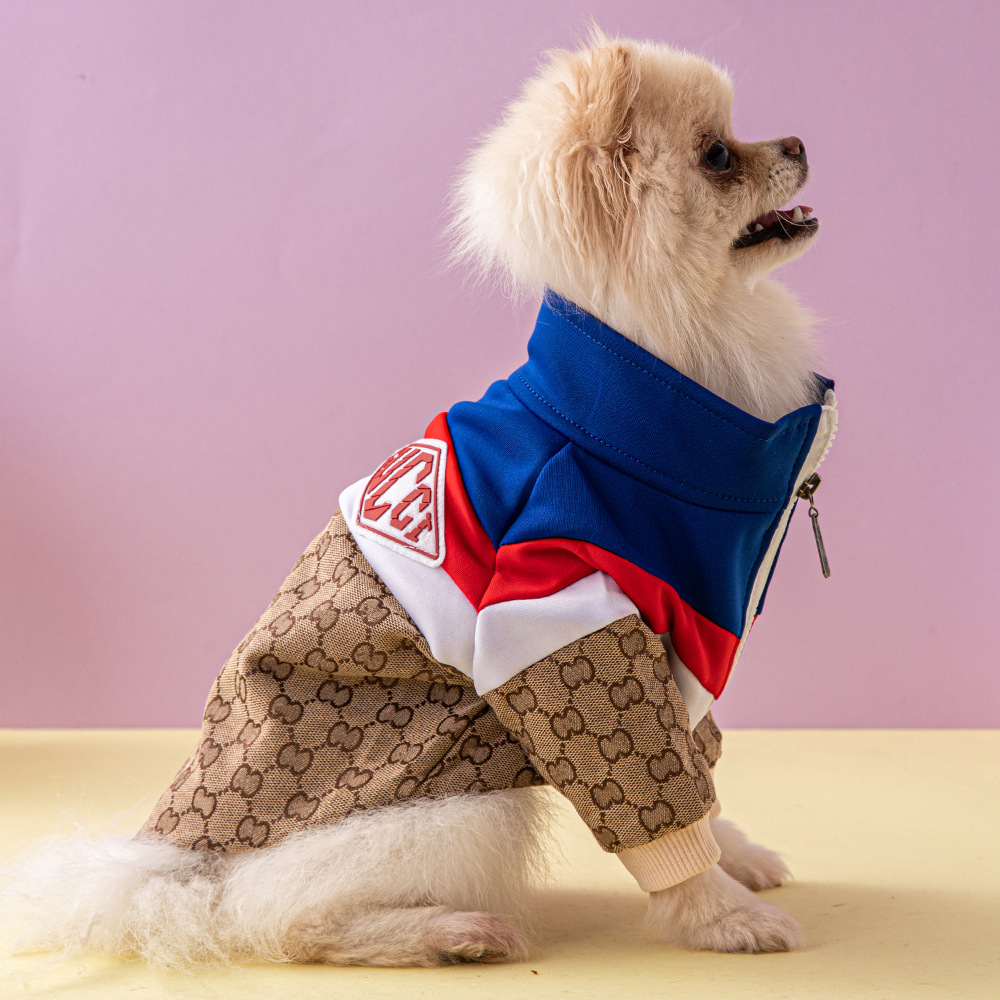 Letter design Dog Apparel Spring Winter Warm Pet Jacket With Zips Dog Clothes Knitted Turtleneck Autumn Pets Coats Puppy Cat Sports Clothing, As the picture 1
Letter design Dog Apparel Spring Winter Warm Pet Jacket With Zips Dog Clothes Knitted Turtleneck Autumn Pets Coats Puppy Cat Sports Clothing, As the picture 1