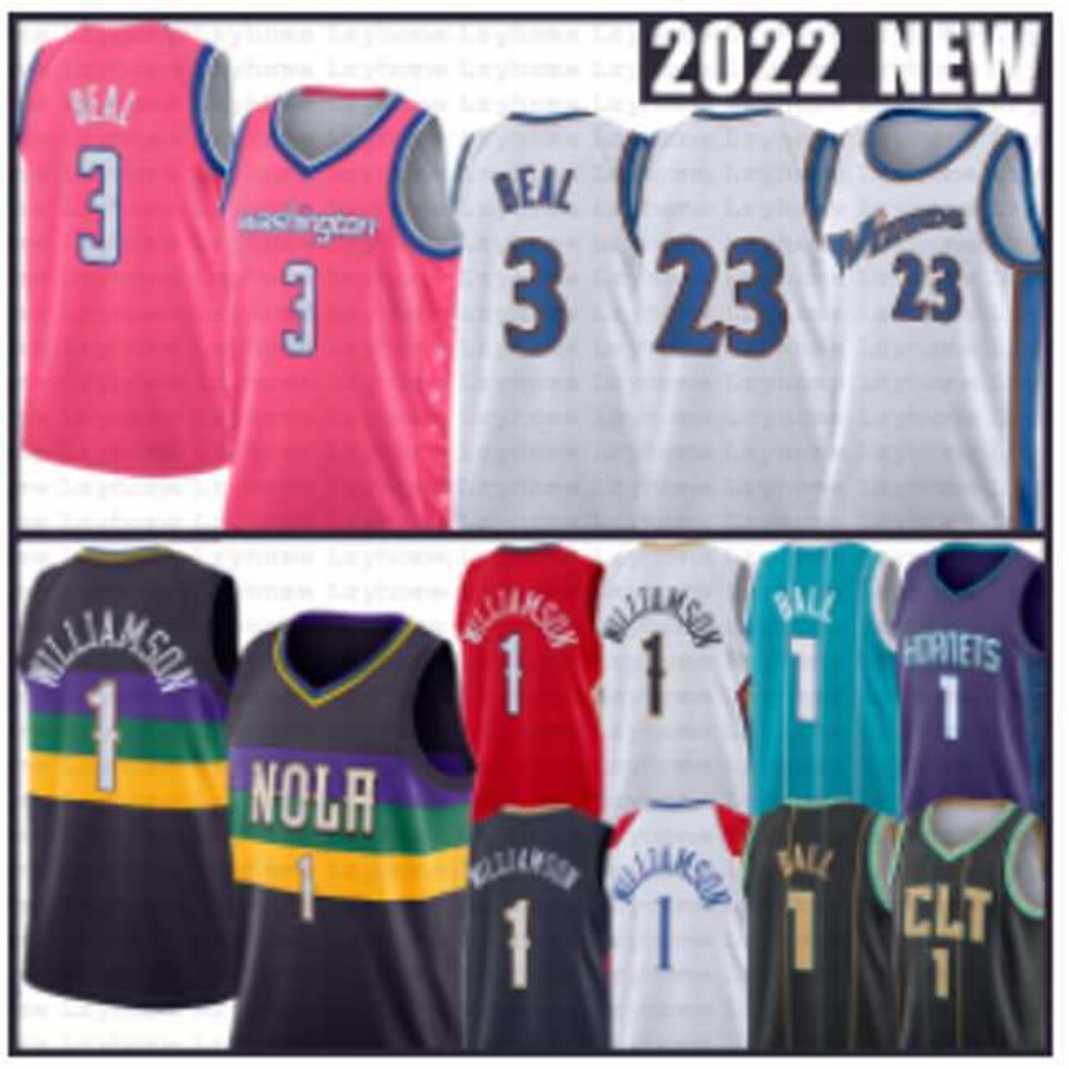 Zion 1 Williamson Bradley Beal Basketball Jerseys 23 Michael Pelican LaMelo Ball Brandon Ingram Washingtons Mens Wizard City 2022 2023 Pink Jersey Retro Shirt, As
Zion 1 Williamson Bradley Beal Basketball Jerseys 23 Michael Pelican LaMelo Ball Brandon Ingram Washingtons Mens Wizard City 2022 2023 Pink Jersey Retro Shirt, As