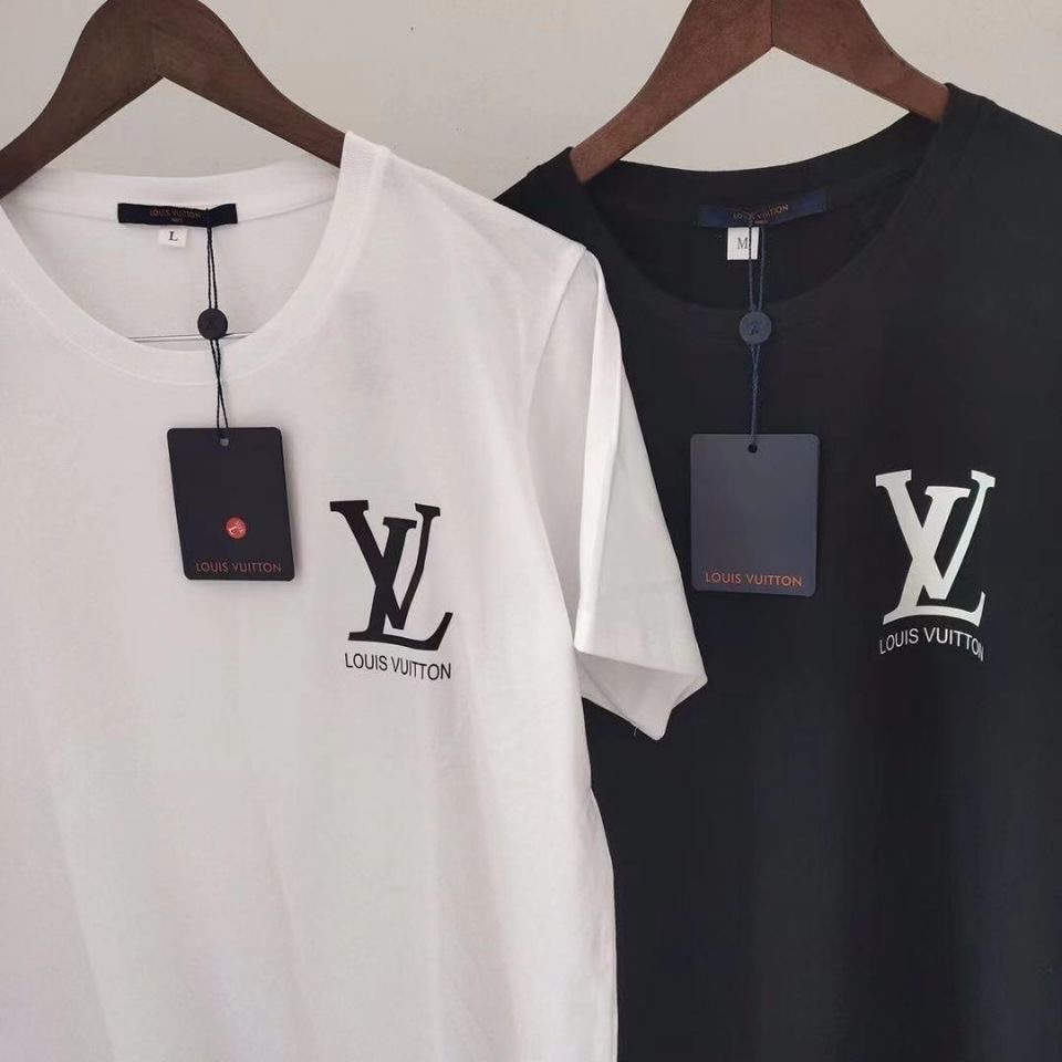 Famous Louis Vuitton Mens High Quality T Shirt lv Letter Print Round Neck Short Sleeve Black White Fashion gucci Men Women High Quality Tees Viutonity trapstar
Famous Louis Vuitton Mens High Quality T Shirt lv Letter Print Round Neck Short Sleeve Black White Fashion gucci Men Women High Quality Tees Viutonity trapstar