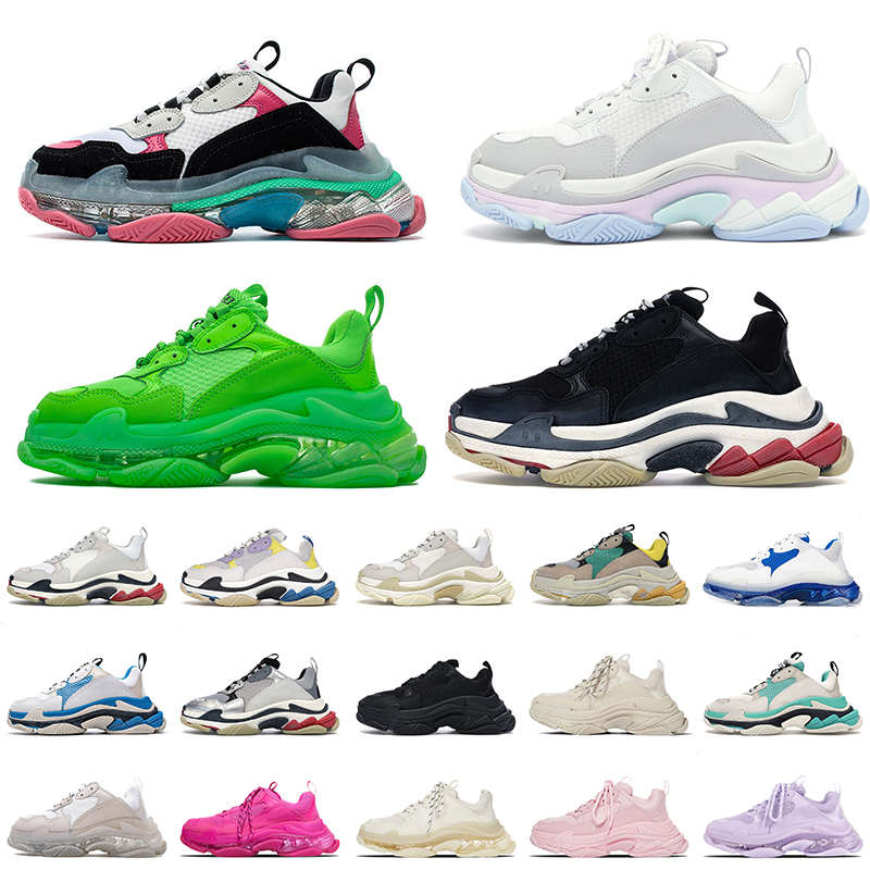 Triple S Designer Running Shoes Fashion Mens Women Oversized Luxury Triples Plateform Sneakers 17FW Paris Clear Sole White Green Pink Black Green Outdoor Sports, 3 36-40 (6)
Triple S Designer Running Shoes Fashion Mens Women Oversized Luxury Triples Plateform Sneakers 17FW Paris Clear Sole White Green Pink Black Green Outdoor Sports, 3 36-40 (6)