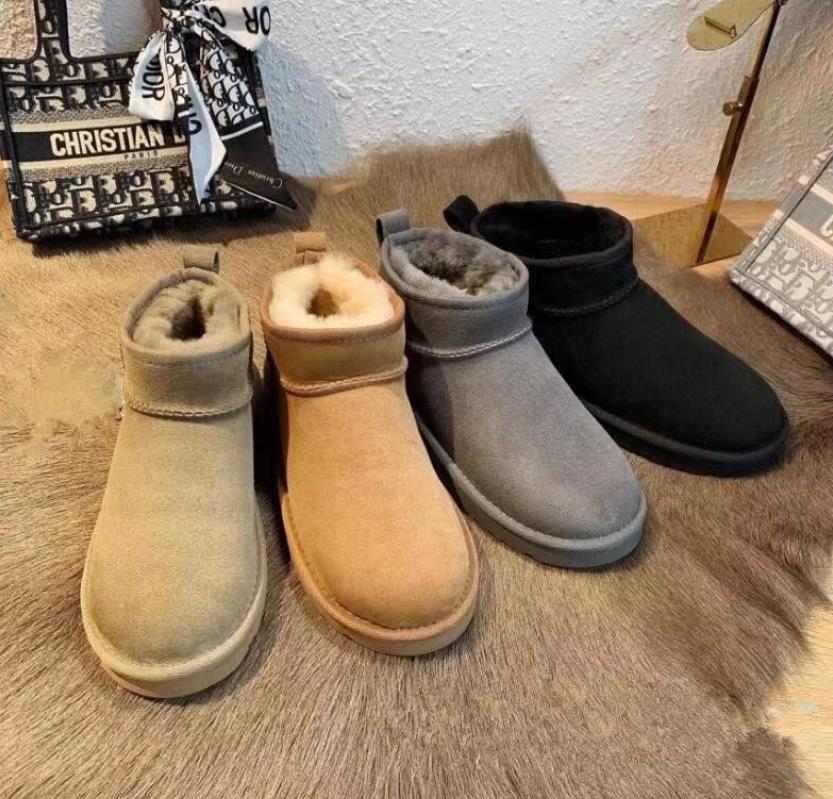 2024 Women's Snow Boots Warm Boots Star Baby Boys Girls Soft Comfortable Sheepskin Plush Keep Nice Birthday Christmas Gifts