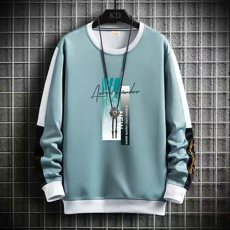 Mens Hoodies Sweatshirts 2012 Korean Fashion Harajuku ONeck Long Sleeve Casual Clothing Spring Autumn 221117