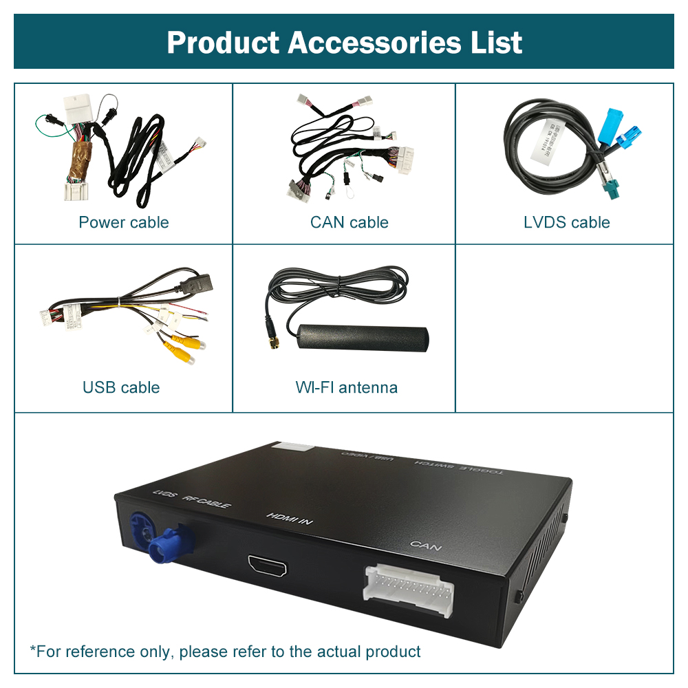 Wireless CarPlay for Lexus ES 2014-2019 with Android Auto Mirror Link AirPlay Car Play Functions