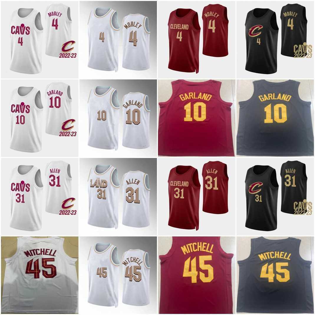 Donovan Mitchell 45 Basketball Jersey Cavalier 2022 -23 City ClevelandS Darius Garland 10 jerseys Kevin Love 0 Jarrett Allen White Black, As
Donovan Mitchell 45 Basketball Jersey Cavalier 2022 -23 City ClevelandS Darius Garland 10 jerseys Kevin Love 0 Jarrett Allen White Black, As