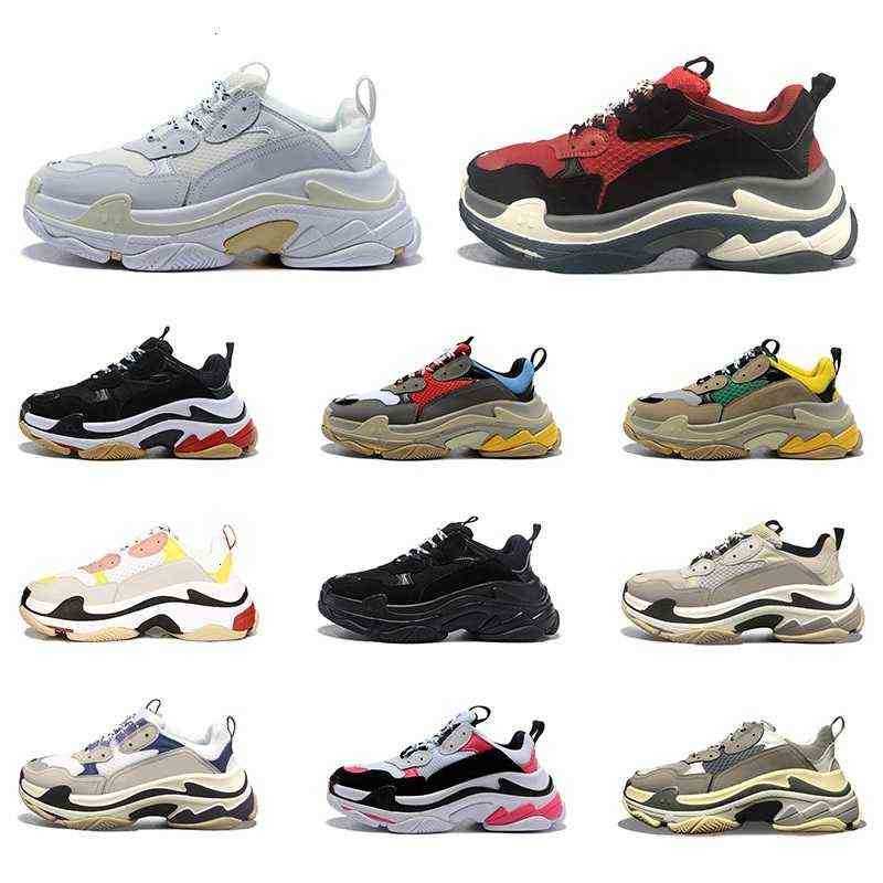 High Dress Shoes Quality Triple s Paris 17fw Platform Men Women Black Red White Green Dad Shoe Tennis Increasing Sports Size 36-45, #2 36-45 
High Dress Shoes Quality Triple s Paris 17fw Platform Men Women Black Red White Green Dad Shoe Tennis Increasing Sports Size 36-45, #2 36-45
