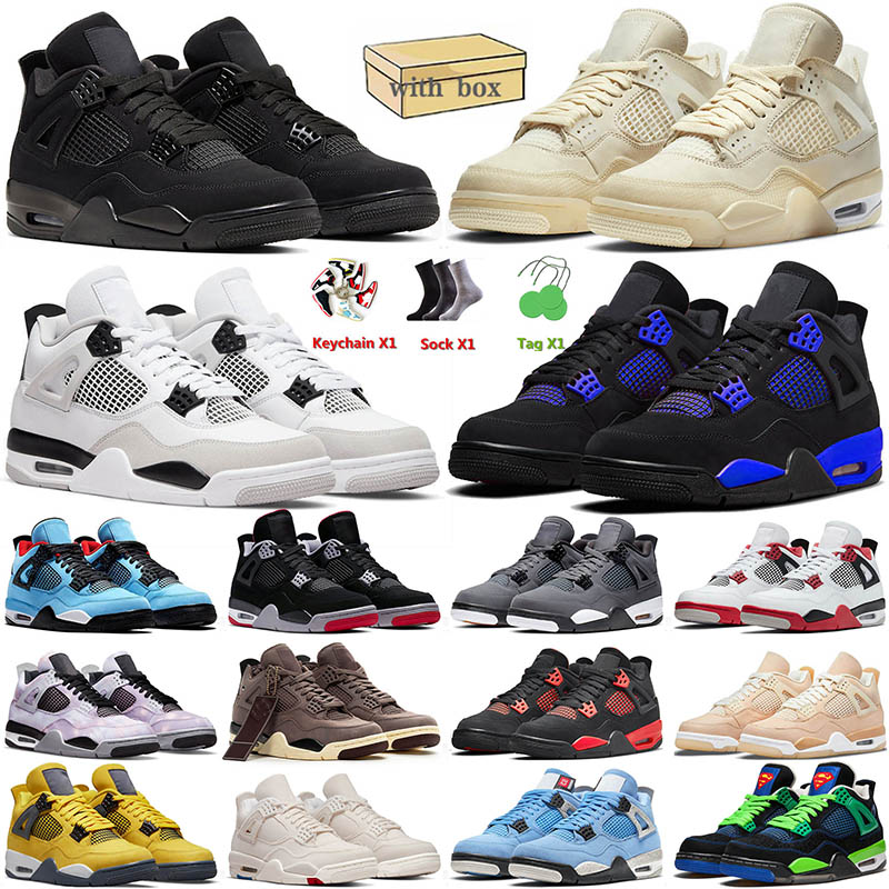 With Box 2023 4 Basketball Shoes Men Jumpman 4s IV Black Cat White Sail Sneakers Blue Thunder Mens Women Kaws Grey Trainers Sneakers, D18 cool grey 40-47
With Box 2023 4 Basketball Shoes Men Jumpman 4s IV Black Cat White Sail Sneakers Blue Thunder Mens Women Kaws Grey Trainers Sneakers, D18 cool grey 40-47