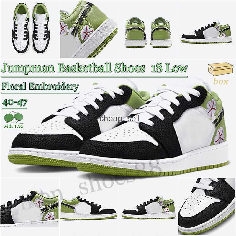 Mens Trainers Jumpman 1 1s Basketball Shoes low Floral Embroidery Women Men Triple Black Aurora Green Astrograbber Reverse Mocha Varsity Red, Black phantom 36-45
Mens Trainers Jumpman 1 1s Basketball Shoes low Floral Embroidery Women Men Triple Black Aurora Green Astrograbber Reverse Mocha Varsity Red, Black phantom 36-45