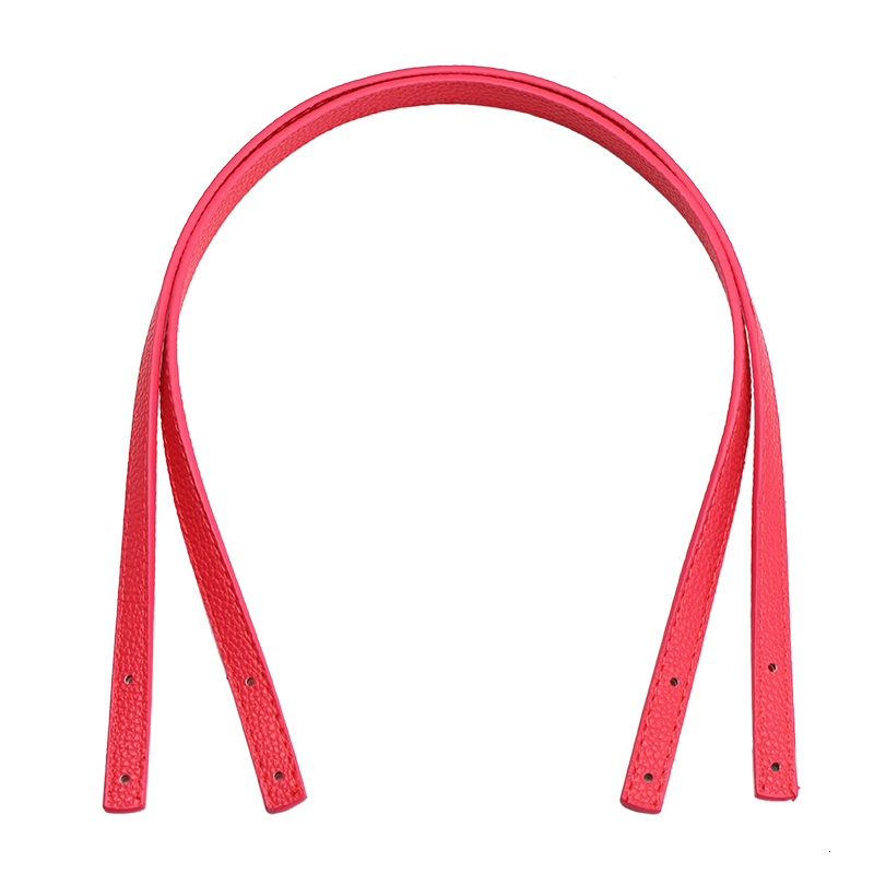 Bag Parts Accessories 2Pcs Detachable Belt PU Leather Handles For Lady Shoulder DIY Handbag Band Handle Strap Purse 221116