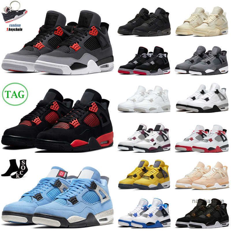 Jumpman 4s Basketball Shoes Men Women 4 Red Thunder Infrared Black Cat Bred University Blue Sail Cool Grey Shimmer Fire Red Me Jordon, Noir
Jumpman 4s Basketball Shoes Men Women 4 Red Thunder Infrared Black Cat Bred University Blue Sail Cool Grey Shimmer Fire Red Me Jordon, Noir