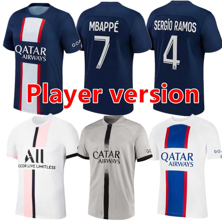 Men's Tracksuits player version 22 23 MBAPPE soccer jersey SERGIO RAMOS DI MARIA DRAXLER football shirt 2021 2022 2023 MARQUINHOS VERRATTI Men Maillots psgS, Player 22/23 away
Men's Tracksuits player version 22 23 MBAPPE soccer jersey SERGIO RAMOS DI MARIA DRAXLER football shirt 2021 2022 2023 MARQUINHOS VERRATTI Men Maillots psgS, Player 22/23 away