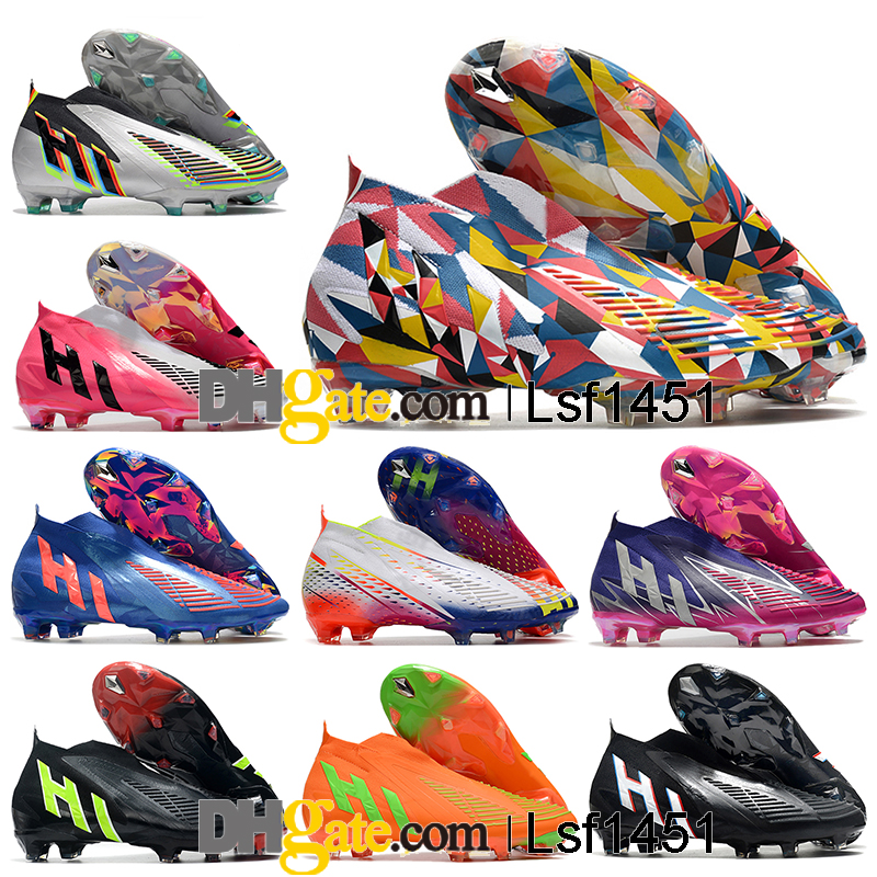 Gift Bag Mens High Ankle Football Boots Laceless Predator Edge FG Firm Ground Cleats X Geometric World Cup Soccer Shoes Top Outdoor Trainers Botas De Futbol, Color 10
Gift Bag Mens High Ankle Football Boots Laceless Predator Edge FG Firm Ground Cleats X Geometric World Cup Soccer Shoes Top Outdoor Trainers Botas De Futbol, Color 10