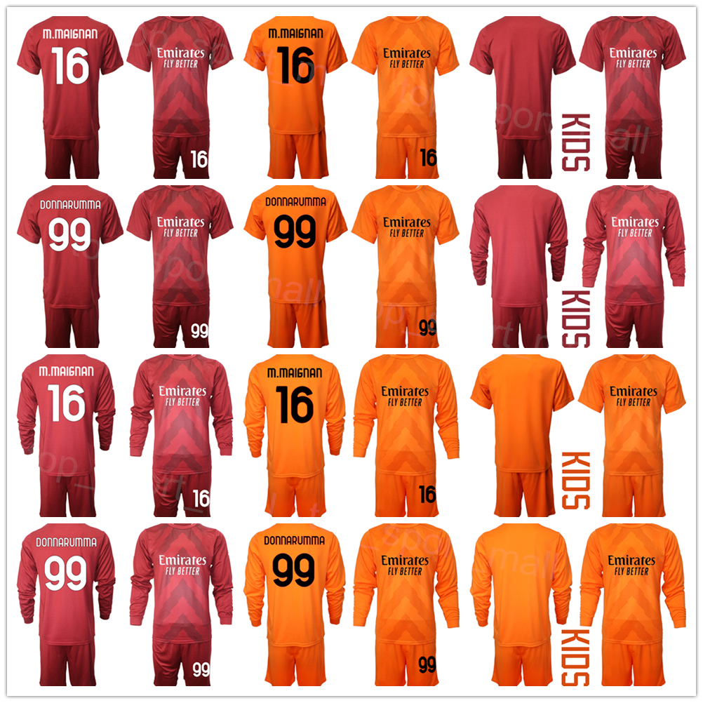 Club Team Soccer Goalkeeper GK 1 Ciprian Tatarusanu Jerseys Set Long Sleeve 16 Mike Maignan 25 Reina 1 Rossi 83 Antonio Mirante Football Shirt Kits Man Kids ACMiLan
Club Team Soccer Goalkeeper GK 1 Ciprian Tatarusanu Jerseys Set Long Sleeve 16 Mike Maignan 25 Reina 1 Rossi 83 Antonio Mirante Football Shirt Kits Man Kids ACMiLan