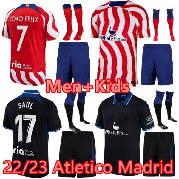 22/23 Atletico Madrids Soccer Jerseys MORATA GRIEZMANN JOAO FELIX 2022 2023M.Llorente CORREA KOKE Camisetas de futbol LEMAR CARRASCO men kids kit Football Shirt 888, Yellow
22/23 Atletico Madrids Soccer Jerseys MORATA GRIEZMANN JOAO FELIX 2022 2023M.Llorente CORREA KOKE Camisetas de futbol LEMAR CARRASCO men kids kit Football Shirt 888, Yellow