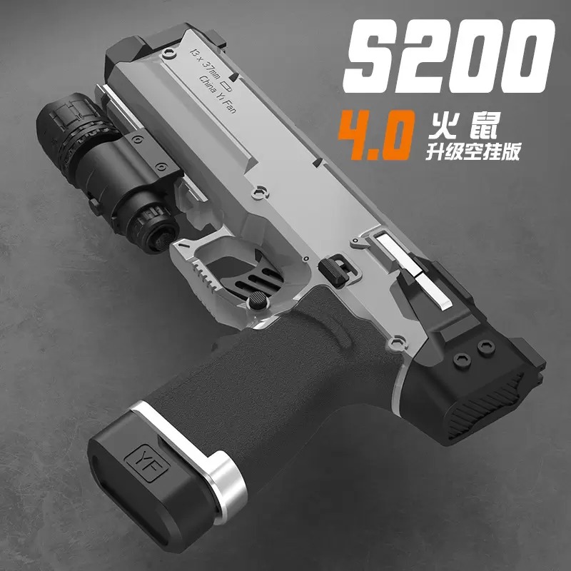 Gun Toys Pistol Fire Rat S200 Pro Dart Blaster Manual Toy Gun Shooting Model Firing Launcher Cosplay For Boys Adults Gifts
Gun Toys Pistol Fire Rat S200 Pro Dart Blaster Manual Toy Gun Shooting Model Firing Launcher Cosplay For Boys Adults Gifts
