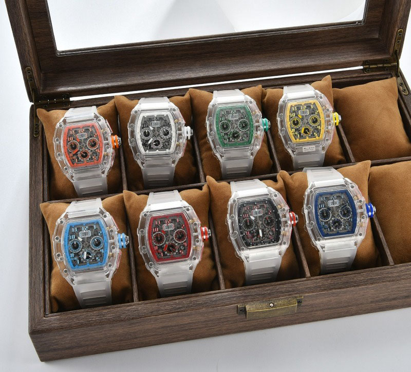 2022 Men's luxury Quartz Watch Business Colorful fashion Multi-function Waterproof Dual Calendar With Watches, N000004
2022 Men's luxury Quartz Watch Business Colorful fashion Multi-function Waterproof Dual Calendar With Watches, N000004
