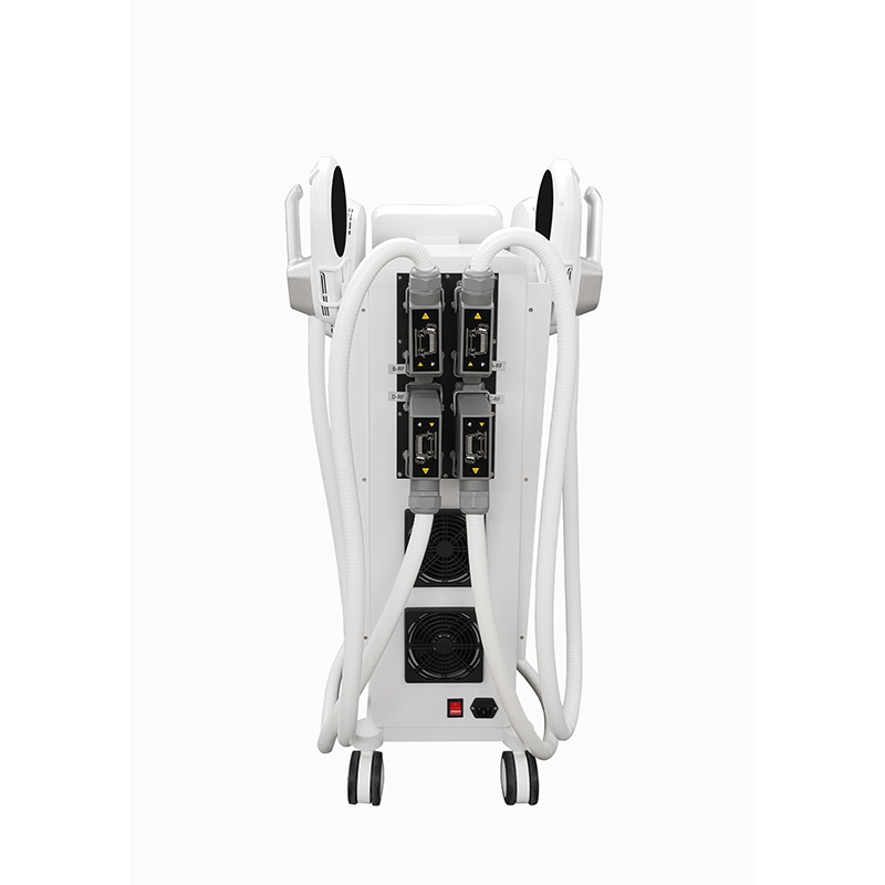 Vertical Slimming RF Machine Buttock Lifting Muscle Stimulator Sculpt 4 Handles Ems Body Sculpting Machine Emslim