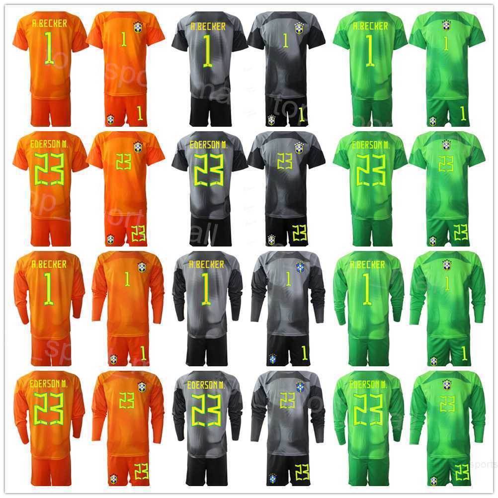 National Team Brazils Goalkeeper GK Soccer 1 Alisson Becker Jersey Set Long Sleeve 23 Ederson Moraes Weverton Gilmar Football Shirt Kits 2022 World Cup Men Youth
National Team Brazils Goalkeeper GK Soccer 1 Alisson Becker Jersey Set Long Sleeve 23 Ederson Moraes Weverton Gilmar Football Shirt Kits 2022 World Cup Men Youth