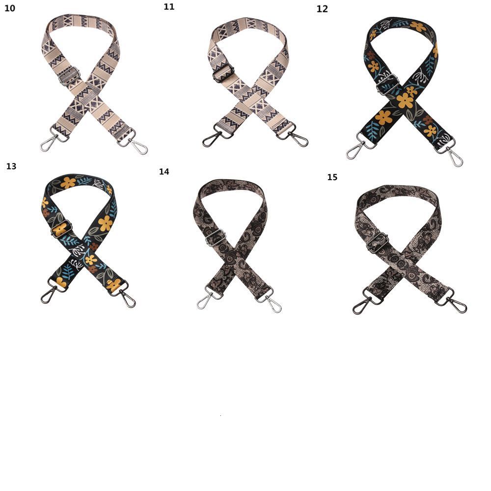 Bag Parts Accessories Wide Adjustable Replacement Strap Shoulder Handbag Belt Nylon Colored 221116