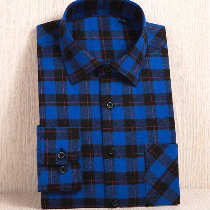 Cotton Plus Size 6xl Men 'S Flannel Plaid Shirts Dress Male Casual Warm Soft Comfort Long Sleeve Shirt Clothes Camisa Masculina, Color 6
Cotton Plus Size 6xl Men 'S Flannel Plaid Shirts Dress Male Casual Warm Soft Comfort Long Sleeve Shirt Clothes Camisa Masculina, Color 6