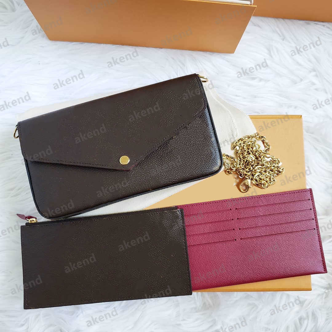 Lvity 3 piece suit Women Bag Messenger Leather Cross Body handbag Evening top quality flower Luxurys Designers handbags Shoulder bags, Mon0gram red
Lvity 3 piece suit Women Bag Messenger Leather Cross Body handbag Evening top quality flower Luxurys Designers handbags Shoulder bags, Mon0gram red