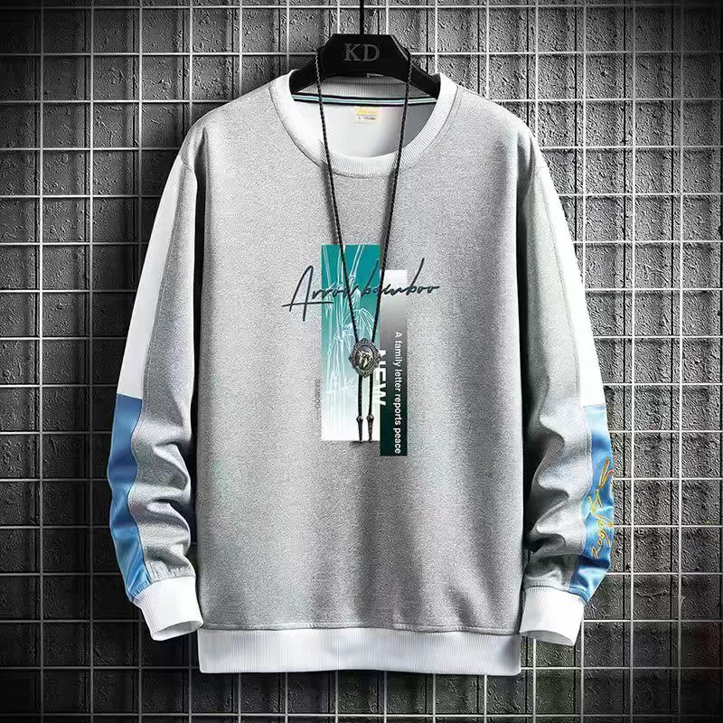 Mens Hoodies Sweatshirts 2012 Korean Fashion Harajuku ONeck Long Sleeve Casual Clothing Spring Autumn 221117