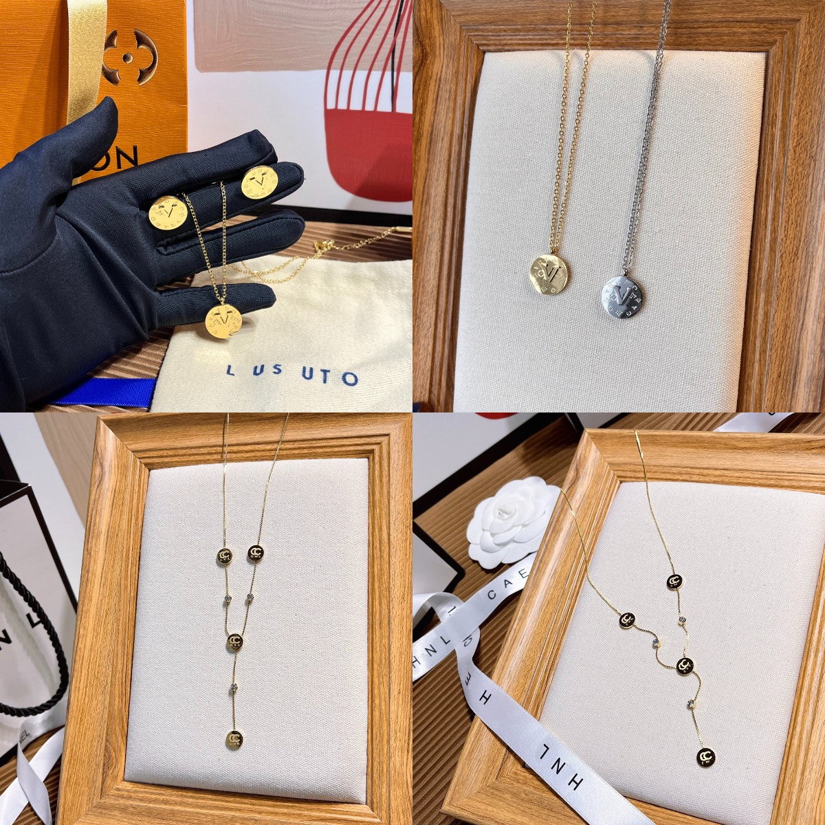 Designer Luxury Pendant Necklaces 18k Gold Plated Necklace Selected Quality Silver Plated Long Chain Hot Style Accessories Ladies Delicate Gifts Womens Couple
Designer Luxury Pendant Necklaces 18k Gold Plated Necklace Selected Quality Silver Plated Long Chain Hot Style Accessories Ladies Delicate Gifts Womens Couple