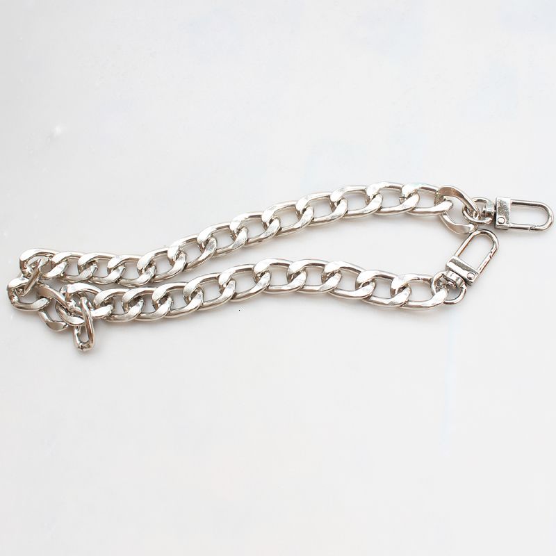 Bag Parts Accessories Thick Aluminum Chain For s Replacement Purse Shoulder Crossbody Strap DIY 3060100cm Cluth Small Handbag Handle 221116