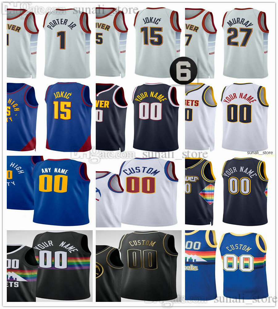 2022-23 City 15 Nikola Basketball Jokic Jerseys Michael 1 Porter Jr. Jamal 27 Murray Aaron 50 Gordon Kentavious 5 Caldwell-Pope Bones 3 Hyland Bruce 11 Brown Printed, Navy
2022-23 City 15 Nikola Basketball Jokic Jerseys Michael 1 Porter Jr. Jamal 27 Murray Aaron 50 Gordon Kentavious 5 Caldwell-Pope Bones 3 Hyland Bruce 11 Brown Printed, Navy