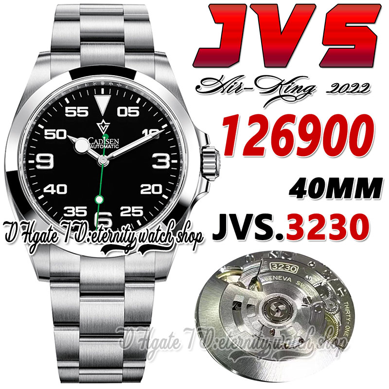 JVS sv126900 3230 jvs3230 Automatic Mens Watch 40MM Black Dial Green pointer Arabic numerals Markers 904L Stainless Steel Bracelet Super Edition eternity Watches, Watch waterproof cost
JVS sv126900 3230 jvs3230 Automatic Mens Watch 40MM Black Dial Green pointer Arabic numerals Markers 904L Stainless Steel Bracelet Super Edition eternity Watches, Watch waterproof cost