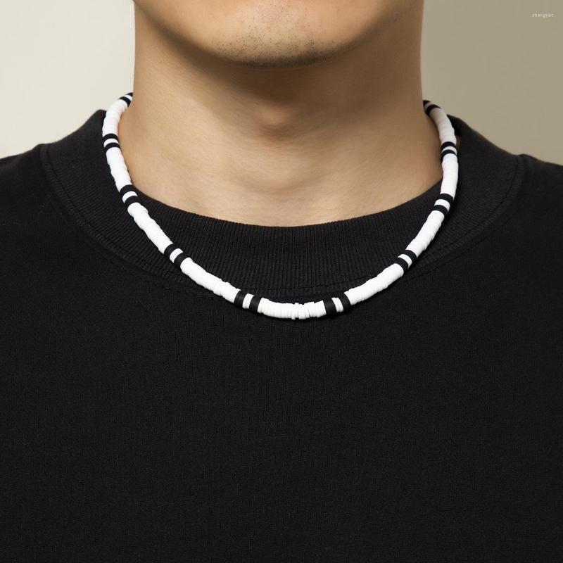 Choker TAUAM Summer White Black Color Soft Clay Beads Necklaces For Women Men Simple Minimalist Collar Jewelry Gifts
Choker TAUAM Summer White Black Color Soft Clay Beads Necklaces For Women Men Simple Minimalist Collar Jewelry Gifts