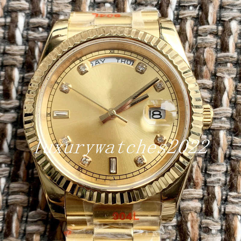 BPF factory Men's Watch Automatic Mechanical cal.2813/cal.2836 movement full gold 41mm 904L Stainless Steel Strap Sapphire designer Watches Super Quality
BPF factory Men's Watch Automatic Mechanical cal.2813/cal.2836 movement full gold 41mm 904L Stainless Steel Strap Sapphire designer Watches Super Quality