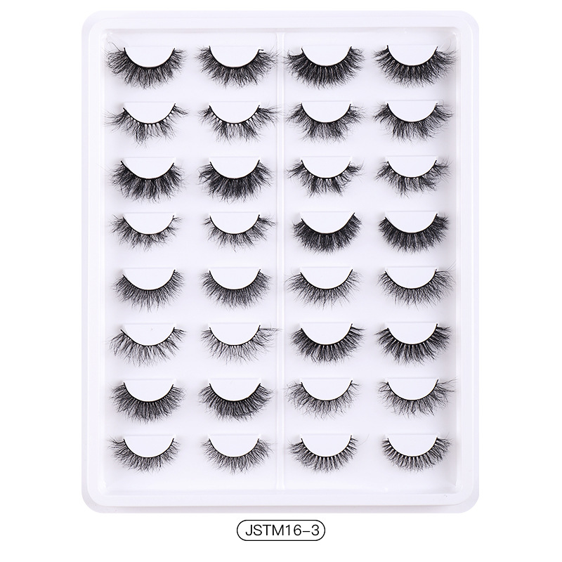 Curly Crisscross Thick False Eyelashes Naturally Soft & Vivid Reusable Handmade Multilayer Mink Fake Lashes Full Strip Eyelash Extensions Makeup for Eyes
Curly Crisscross Thick False Eyelashes Naturally Soft & Vivid Reusable Handmade Multilayer Mink Fake Lashes Full Strip Eyelash Extensions Makeup for Eyes