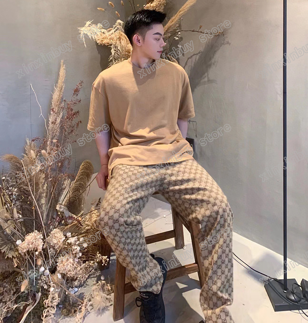 xinxinbuy Men Designer Pant cotton Jacquard fabric Double letter Streetwear Women green black XS-L, 01
xinxinbuy Men Designer Pant cotton Jacquard fabric Double letter Streetwear Women green black XS-L, 01