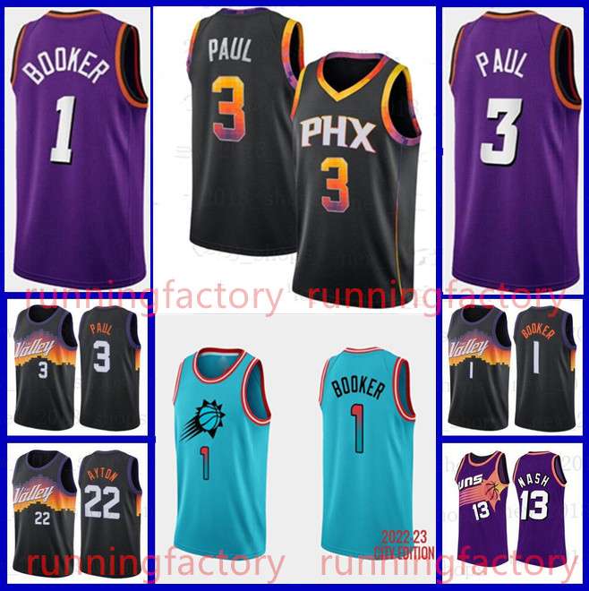 Devin Booker Jerseys 1 Chris Paul 3 Deandre 22 Ayton Phoenixs Basketball Jerseys Sun New Season shirts stitched, As
Devin Booker Jerseys 1 Chris Paul 3 Deandre 22 Ayton Phoenixs Basketball Jerseys Sun New Season shirts stitched, As