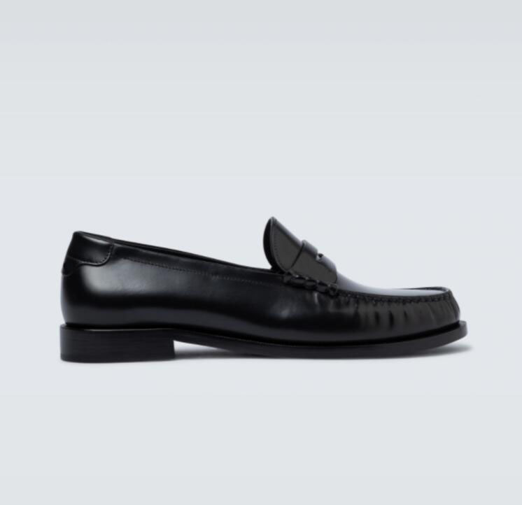 Fashion men's formal shoes Le Loafer leather penny loafer shoe low heel small round head couture business flat leathers shoess evening dress party
Fashion men's formal shoes Le Loafer leather penny loafer shoe low heel small round head couture business flat leathers shoess evening dress party