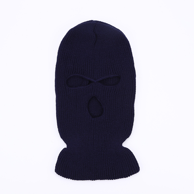 winter hat Personalized 3 Holes Embroidery Balaclava Face Mask Pink Neon Ski