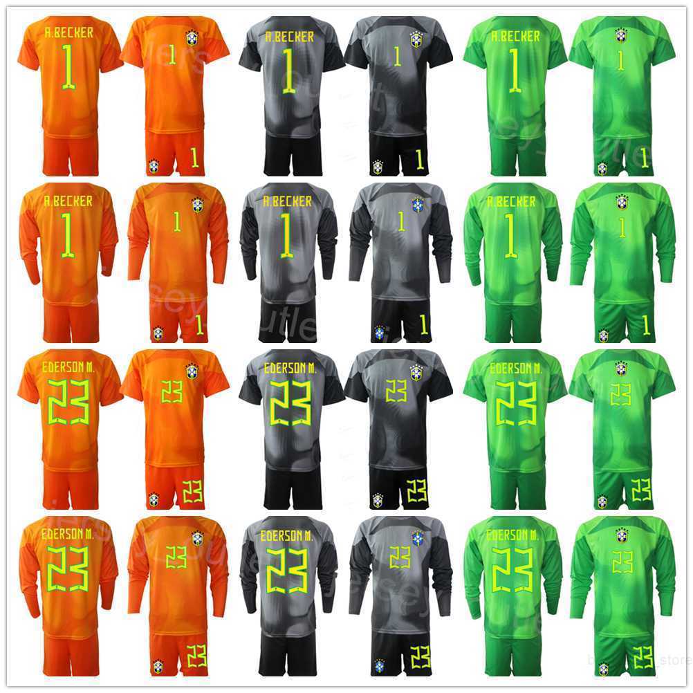 National Team Soccer Brazils Long Sleeve GK 23 Ederson Moraes Jerseys Set 2022 World Cup Goalkeeper 12 Weverton Taffarel Alisson Becker Football Shirt Kits Man Kids, Men
National Team Soccer Brazils Long Sleeve GK 23 Ederson Moraes Jerseys Set 2022 World Cup Goalkeeper 12 Weverton Taffarel Alisson Becker Football Shirt Kits Man Kids, Men
