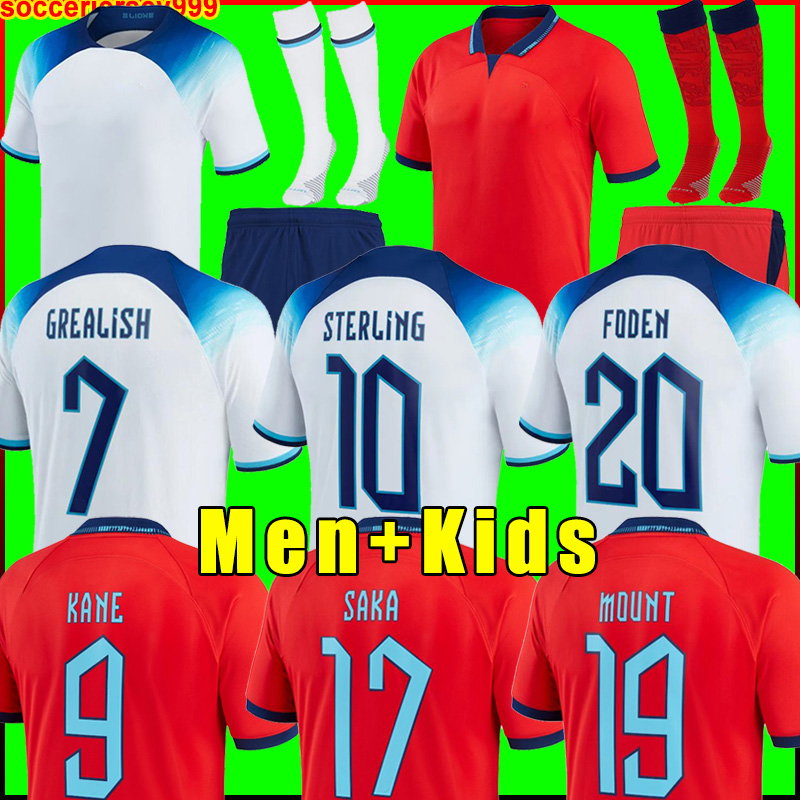 KANE STERLING soccer jerseys 2022 2023 RASHFORD ENGlANDS SANCHO GREALISH MOUNT FODEN MAGUIRE world cup 22 23 national football shirt men kids kit sets uniforms, 2022 men away + patch
KANE STERLING soccer jerseys 2022 2023 RASHFORD ENGlANDS SANCHO GREALISH MOUNT FODEN MAGUIRE world cup 22 23 national football shirt men kids kit sets uniforms, 2022 men away + patch