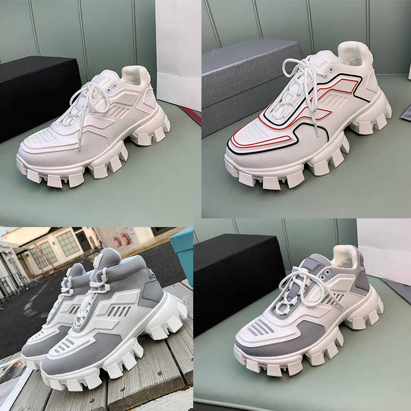 Platform Shoes Mens Woman Casual Shoes Cloudbust Thunder Sneakers Runner Trainer Outdoor Shoe Knit Fabric Low Top High Top Light Rubber New Colors With Box NO338, Color 1
Platform Shoes Mens Woman Casual Shoes Cloudbust Thunder Sneakers Runner Trainer Outdoor Shoe Knit Fabric Low Top High Top Light Rubber New Colors With Box NO338, Color 1