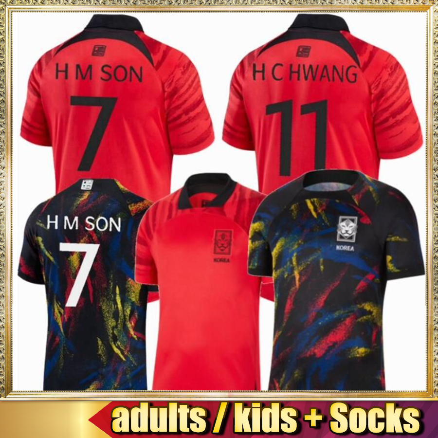 22 23 South Korea soccer jerseys SON HWANG KIM JEONG SUNG LEE KWON 2022 2023 World Cup MAILLOTS FOOTBALL SHIRTS 22 23 football shirt home RED away Camiseta Futbol
22 23 South Korea soccer jerseys SON HWANG KIM JEONG SUNG LEE KWON 2022 2023 World Cup MAILLOTS FOOTBALL SHIRTS 22 23 football shirt home RED away Camiseta Futbol
