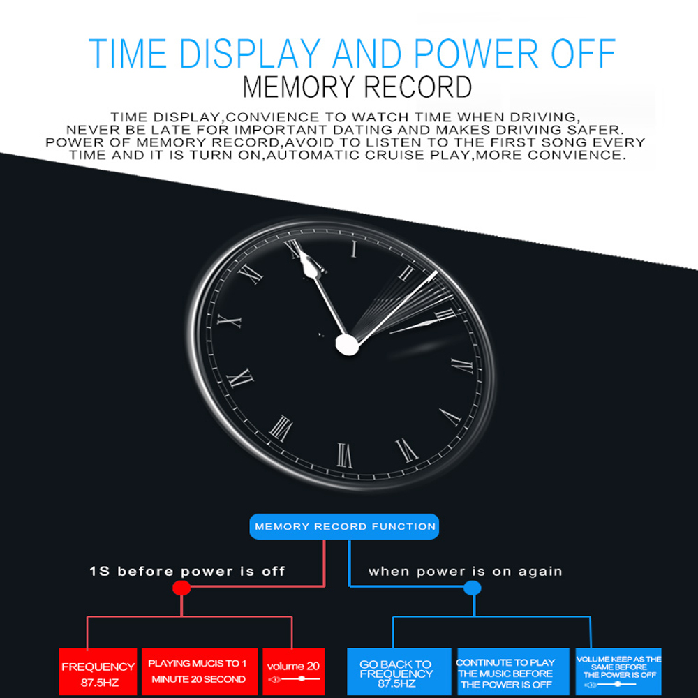 Car Radio Stereo Remote Control Digital Audio Music 12V MP3-JSD520 ISO interface Player USB/SD/AUX-IN