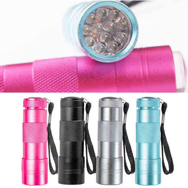 Nail Dryers Handheld Art Uv Press Light Lamp with Jelly Silicone Stamper Head Stamp Polish Print Quick Dry Manicure 220225