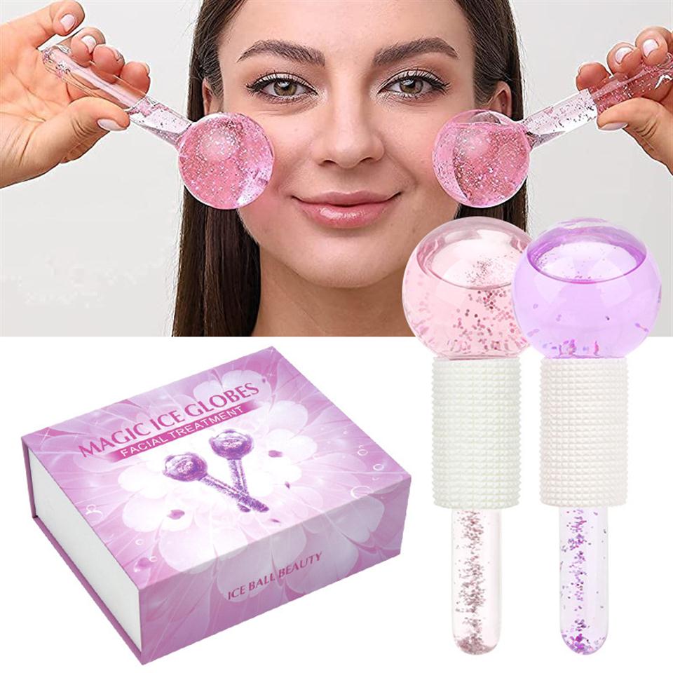 Ice Globes for Facials Cooling Face Massage Roller for Daily Skincare Tightens Skin Reduce Puffiness and Dark Circles326o
Ice Globes for Facials Cooling Face Massage Roller for Daily Skincare Tightens Skin Reduce Puffiness and Dark Circles326o