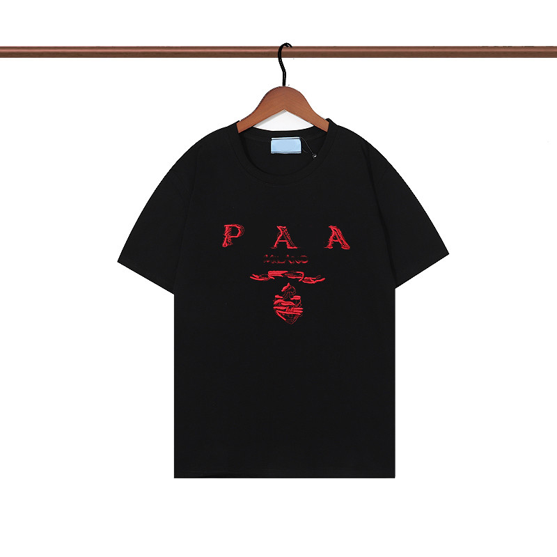 Designer Men's T Shirts Letter Embroidery Short Sleeve Unisex High Street Fashion Casual T Shirt 100% Cotton Top
Designer Men's T Shirts Letter Embroidery Short Sleeve Unisex High Street Fashion Casual T Shirt 100% Cotton Top