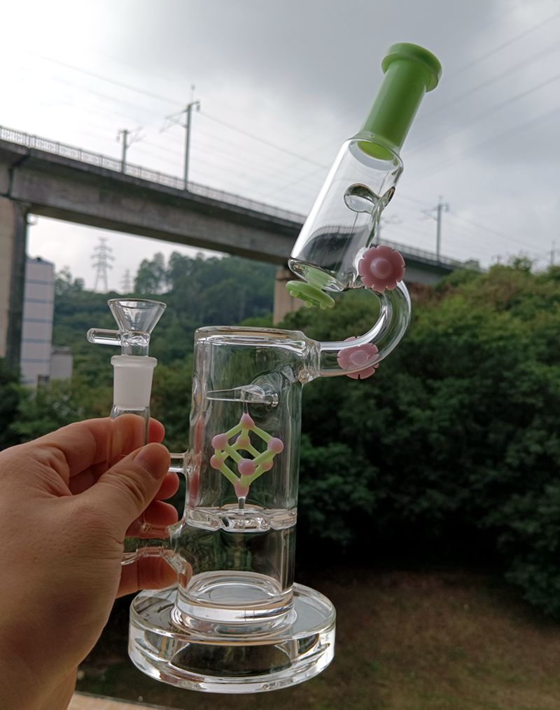 Unique Glass Bong Hookahs Microscope DNA Dab Rig Recycler Water Pipe for Smoking Oil Burner Bubbler
Unique Glass Bong Hookahs Microscope DNA Dab Rig Recycler Water Pipe for Smoking Oil Burner Bubbler