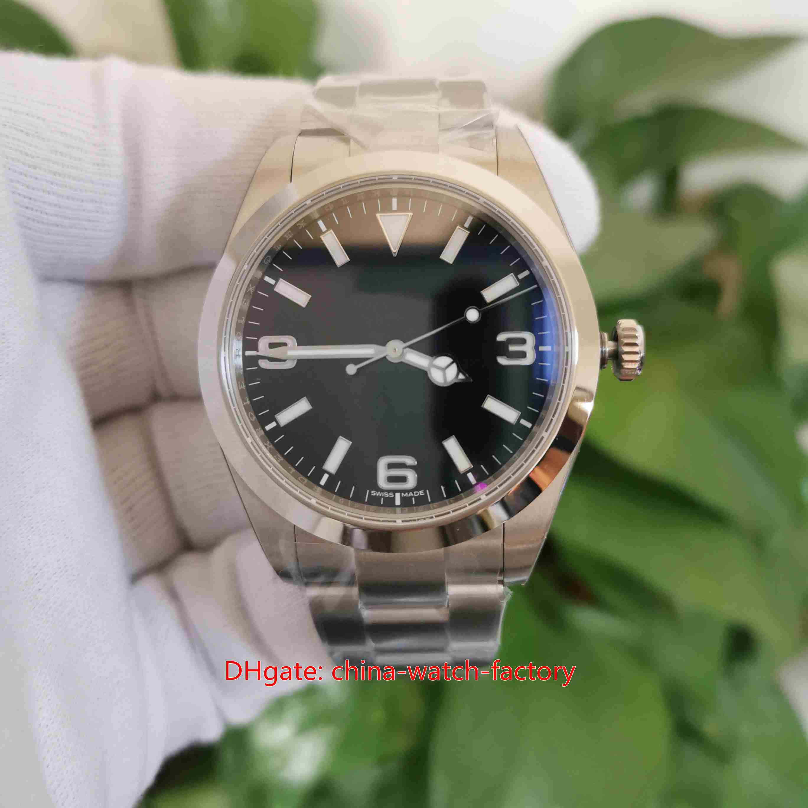 BP Factory Mens Watch V2 Version 39mm Explorer 214270-0003 Stainless Steel Sapphire Glass Watches Asia 2813 Movement Mechanical Automatic Men's Wristwatches
BP Factory Mens Watch V2 Version 39mm Explorer 214270-0003 Stainless Steel Sapphire Glass Watches Asia 2813 Movement Mechanical Automatic Men's Wristwatches