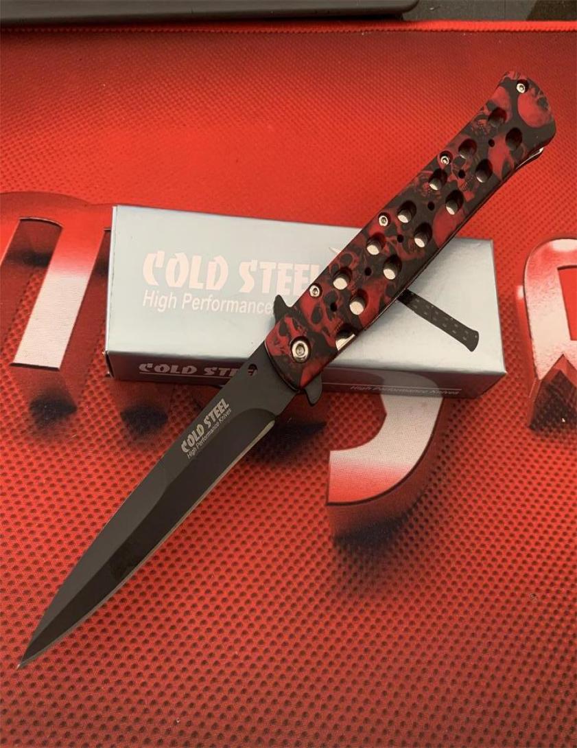 Red Cold Steel 26S26SP Pocket knife white quick open 440 blade ABS handle Folding Knives1712275
Red Cold Steel 26S26SP Pocket knife white quick open 440 blade ABS handle Folding Knives1712275
