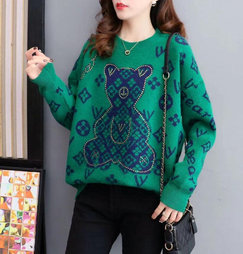 Women' Sweaters 2022 Autumn winter New fashion style lazy style versatile knit Loose pullover sweater women
Women' Sweaters 2022 Autumn winter New fashion style lazy style versatile knit Loose pullover sweater women