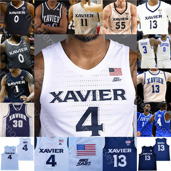 2022 Custom Xavier Basketball Jersey Ncaa College 4 Tyrique Jones 13 Naji Marshall 32 Zach Freemantle 11 Dwon Odom 22 Dieonte Miles, Grey ii
2022 Custom Xavier Basketball Jersey Ncaa College 4 Tyrique Jones 13 Naji Marshall 32 Zach Freemantle 11 Dwon Odom 22 Dieonte Miles, Grey ii