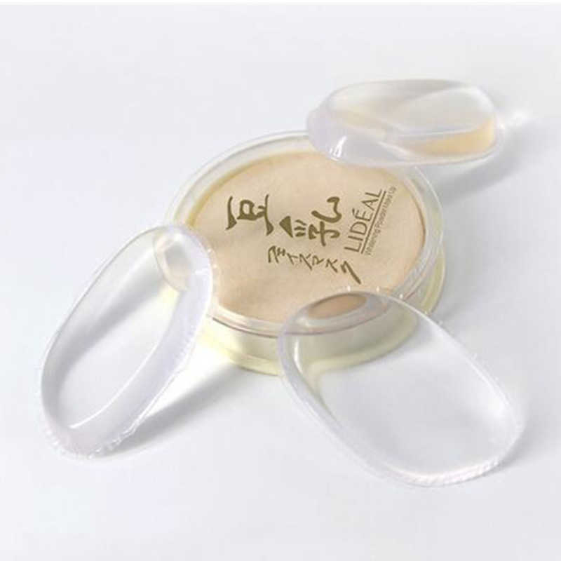 Silicone Sponges Powder Puff Transparent Face Foundation Tool Sponge Blender Silicone Powder Puff BB Cream Foundation Sponges Esponjas De Silicona